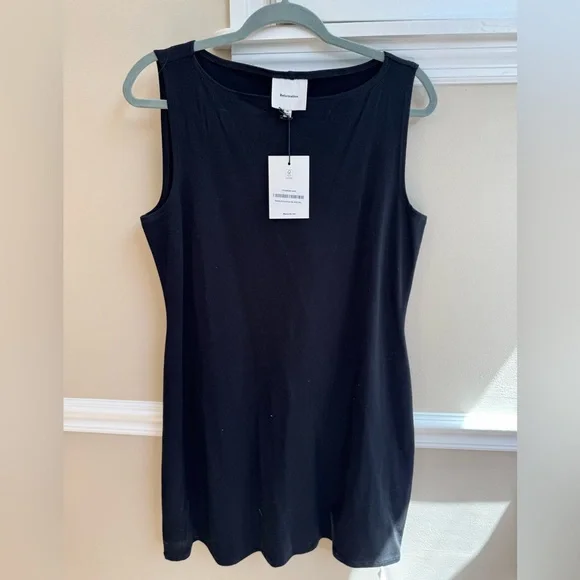 Reformation Nataly Knit Dress Black - Picture 4 of 6